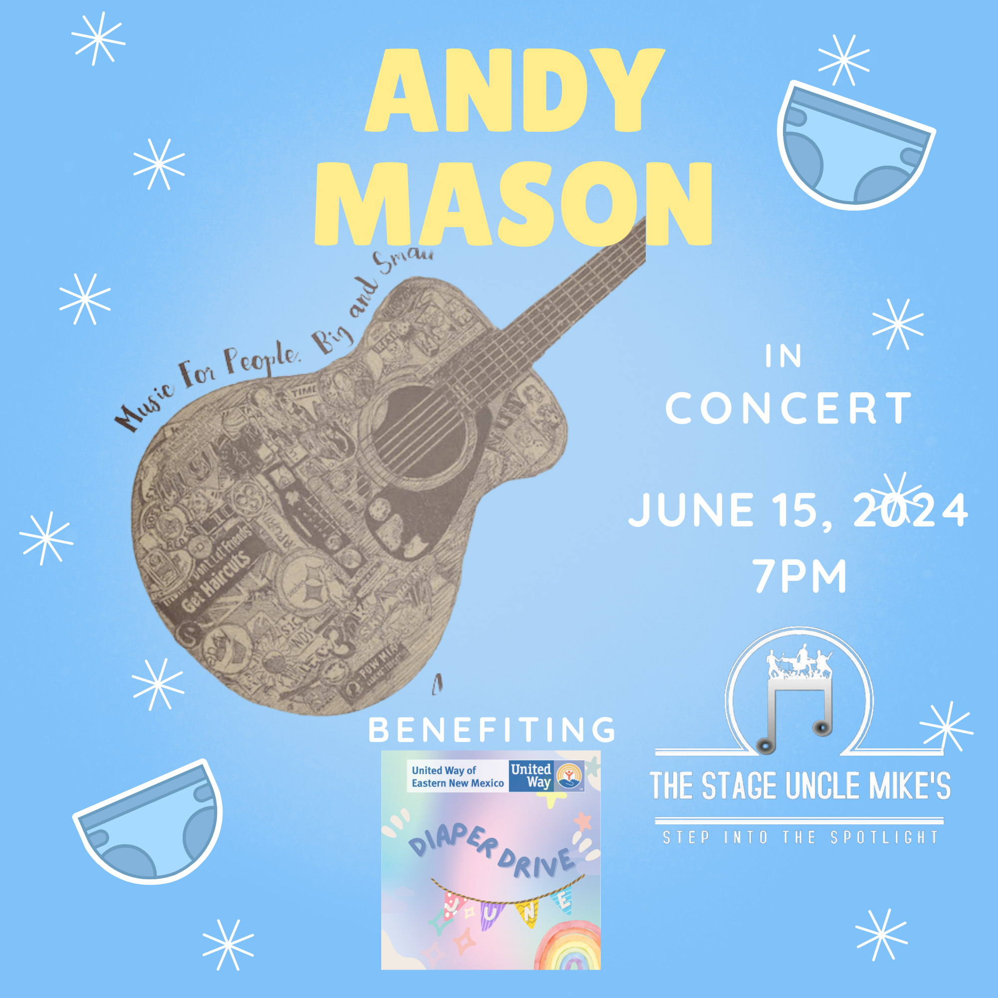 Andy Mason Concert for Diaper Drive