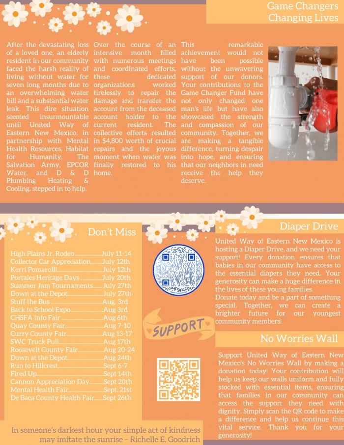 2024 Women United Summer Newsletter page 3