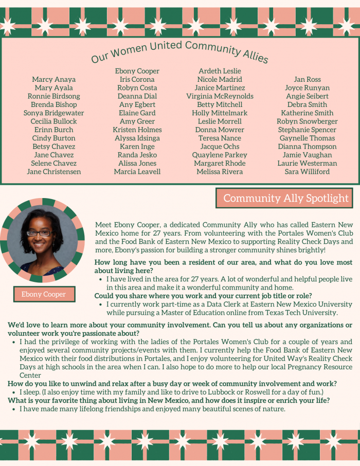 2024 Women United Summer Newsletter page 4