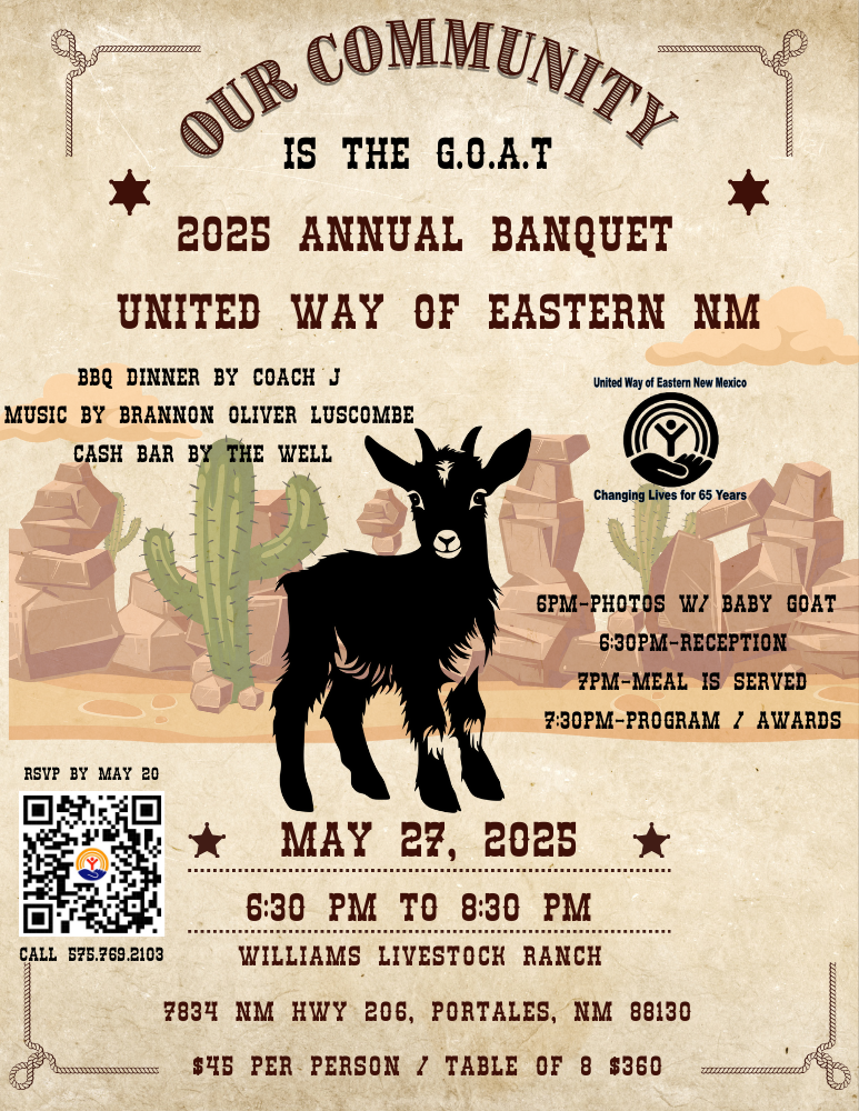 2025 annual banquet flyer