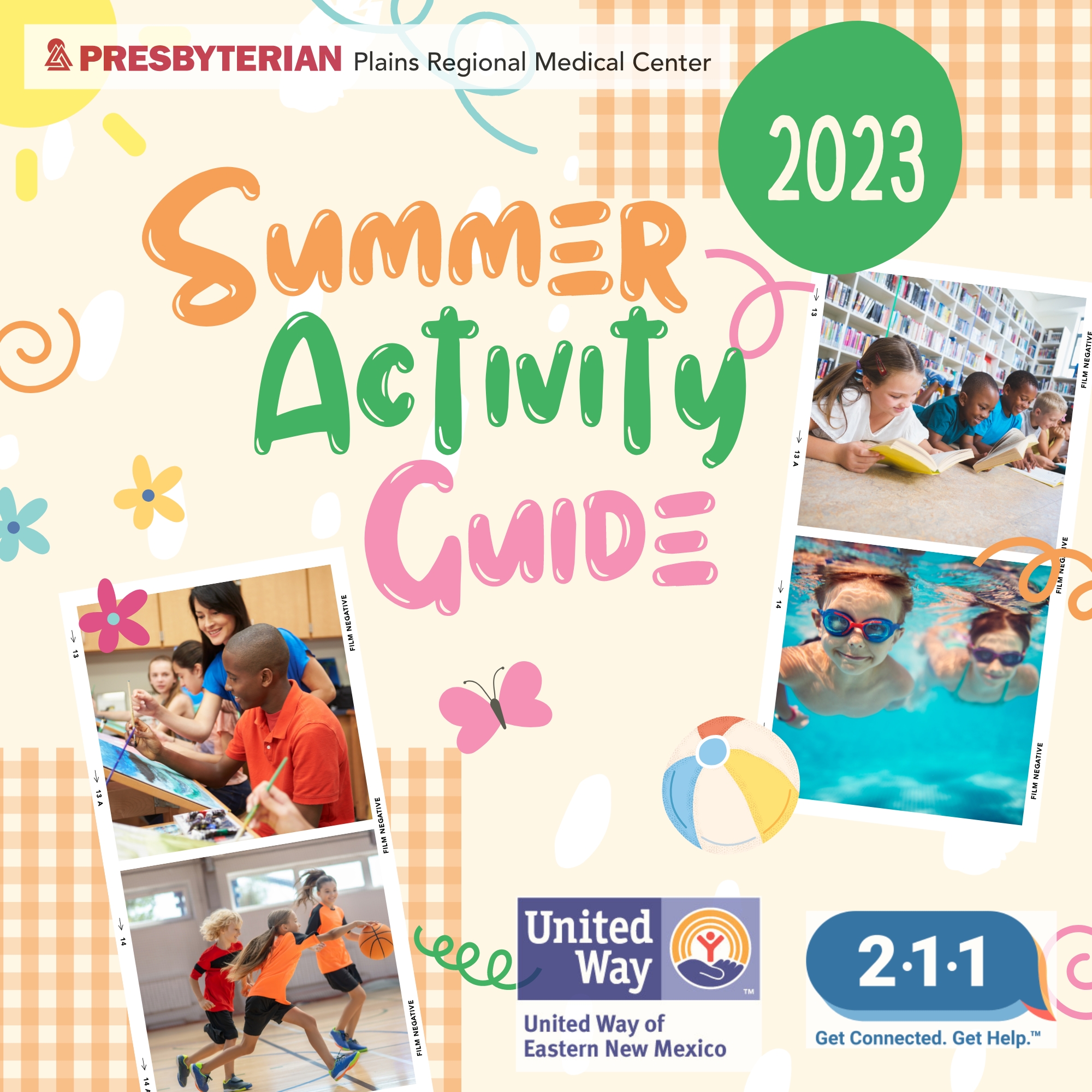"2023 Summer Activity Guide cover"