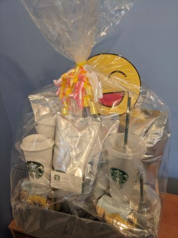 Coffee Lovers Basket by Starbucks-Clovis 